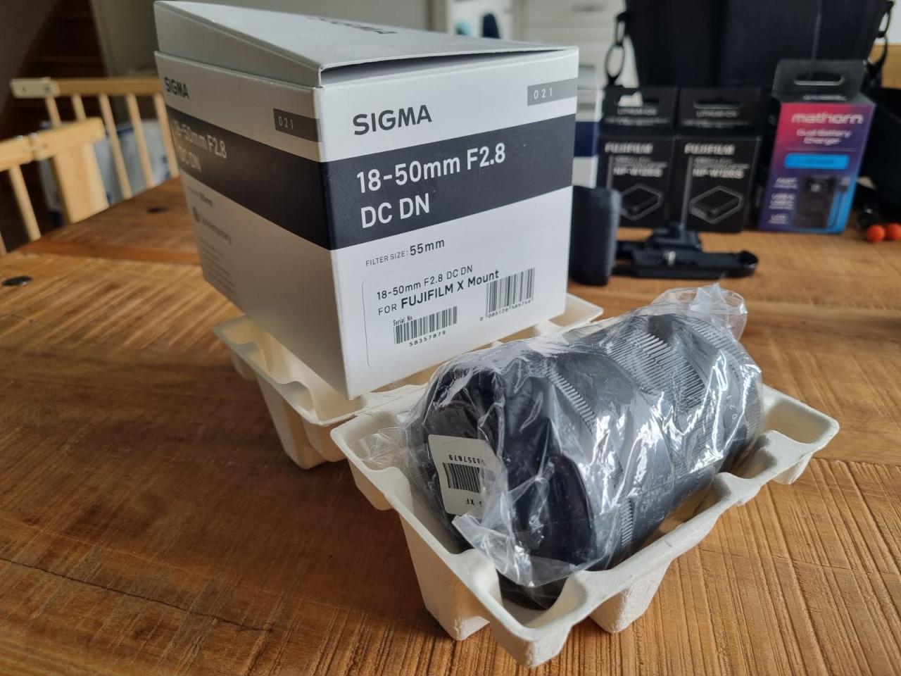 Fujifilm X-T50 + 2x Sigma | 892 clicks | Complete set