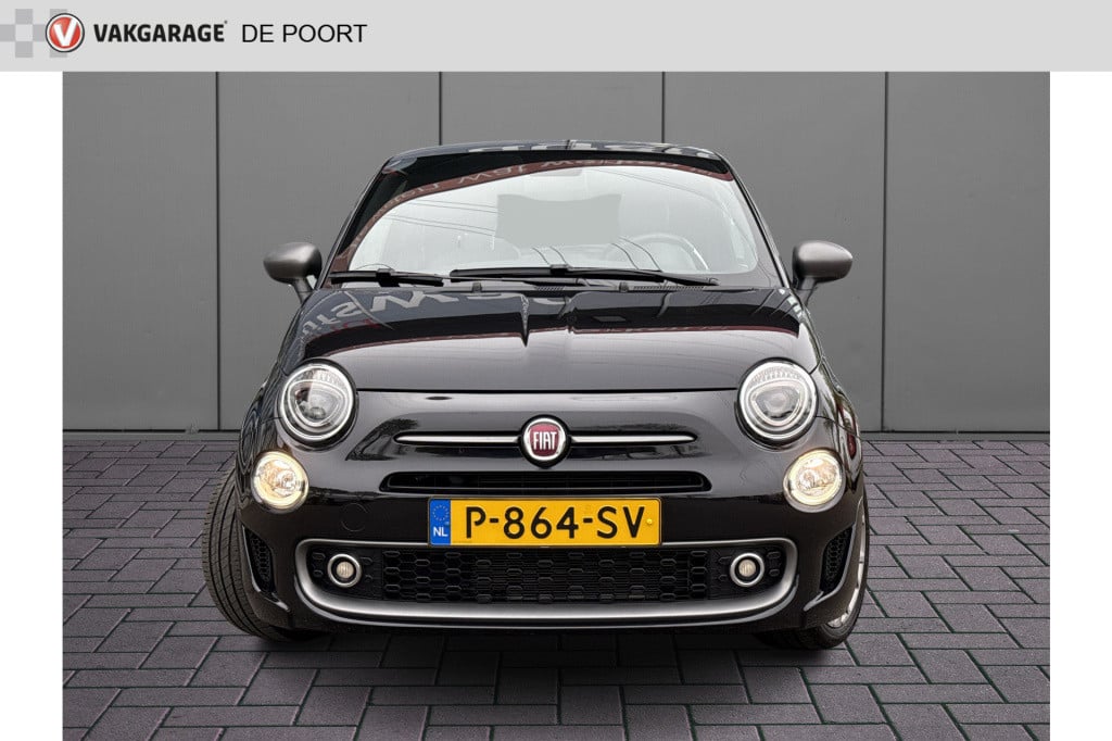 Fiat 500 1.0 hybrid sport | nl-auto | panorama | carplay | navi | clima | c
