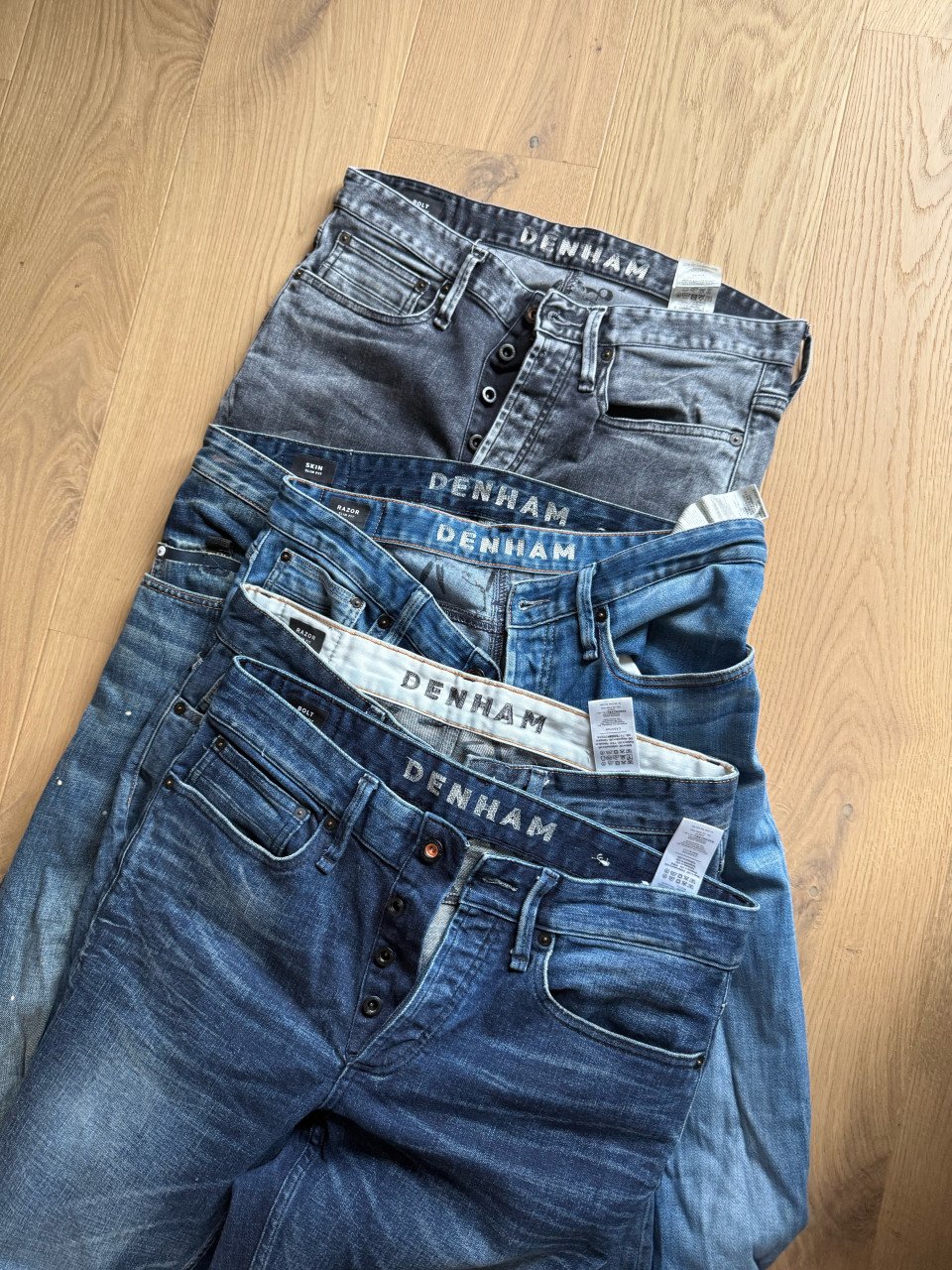Denham Jeans waist 32” 5 stuks