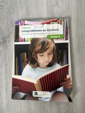 Boek leesproblemen en dyslexie groep 3