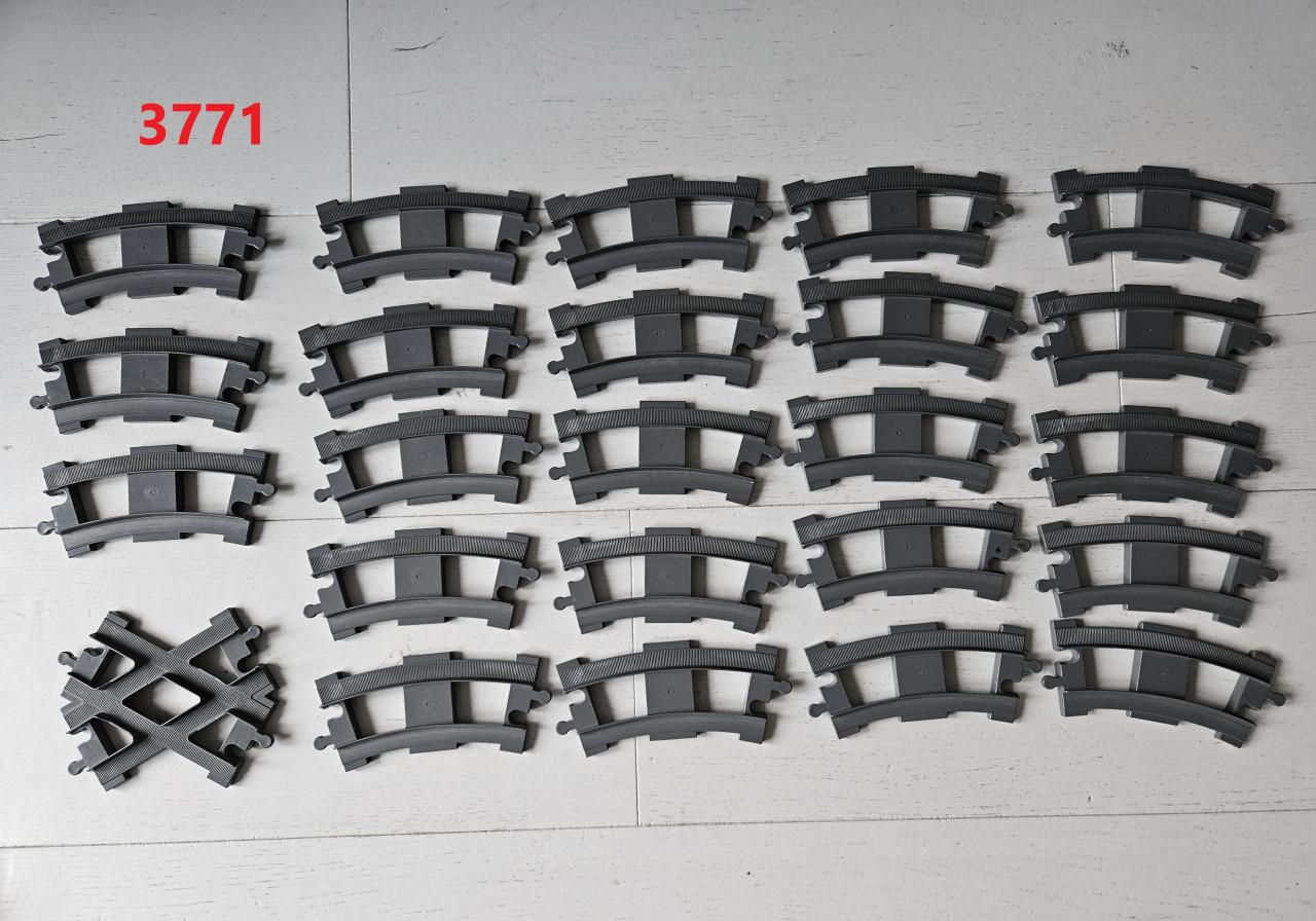 Grote hoeveelheid Duplo trein, 3 sets bij elkaar