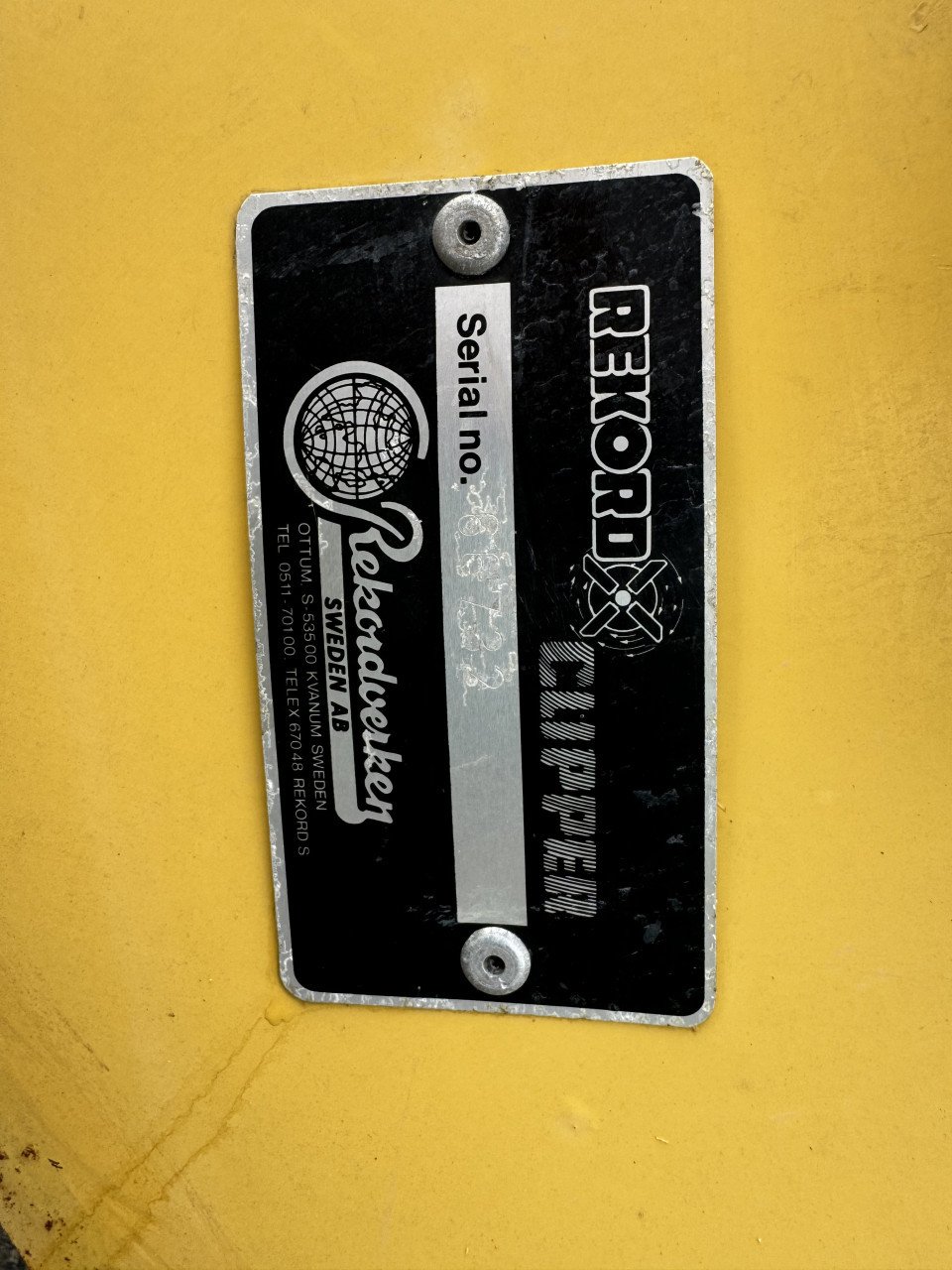 Rekord Clipper Strohakselaar