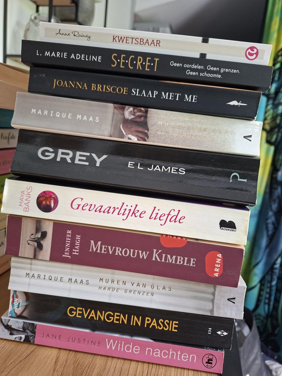 10 boeken erotische literatuur