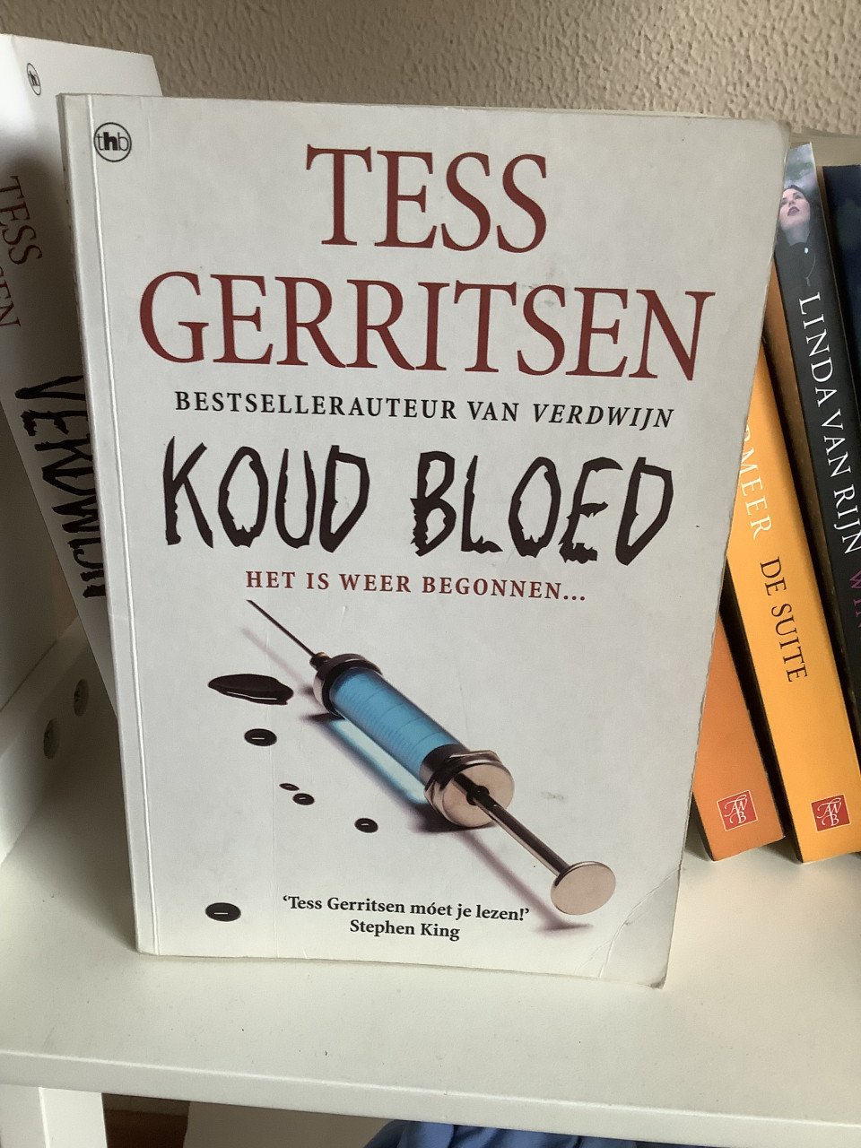 Boeken van Tess Gerritsen : Verdwijn, Koud bloed, Koud hart.