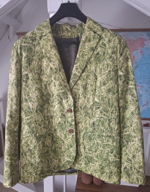 2 prachtige Colbert met gras motief+slang motief