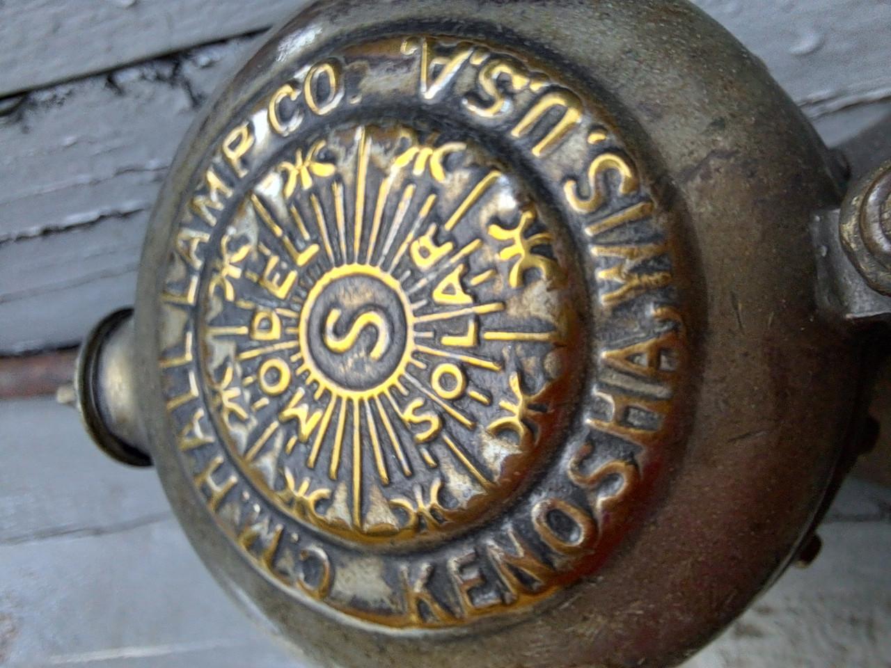 Ww2 omgebouwde carbidlamp