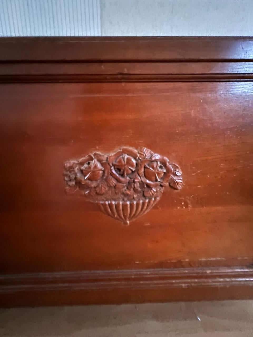 Vinted bed met nachtkastje