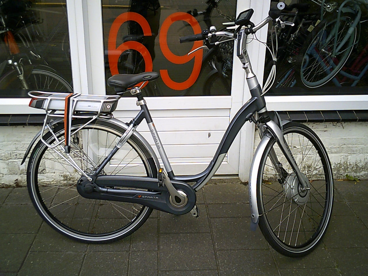 Gebruikte Sparta ION RX E-Bike 53v 8 versnellingen 317Wh accu