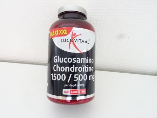 Lucovitaal Glucosamine Chondroïtine 1500/500mg Tabletten   360 stuks