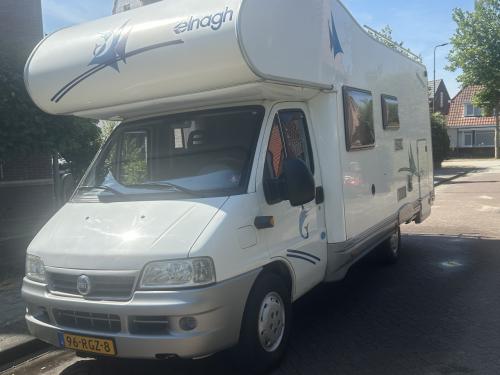 Camper fiat ducato elnagh 4 persoons met airco