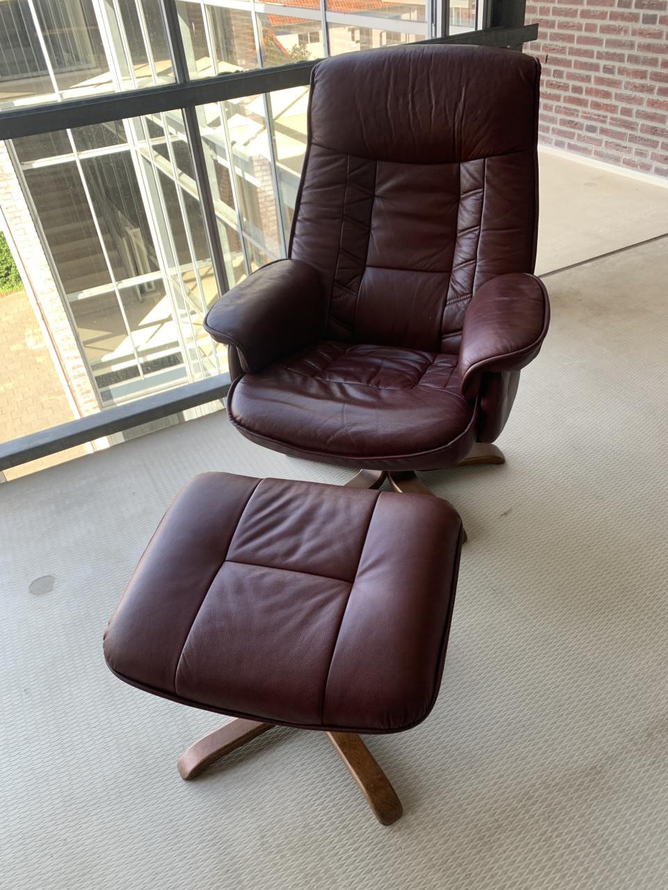 Relax Fauteux met voetenbankje