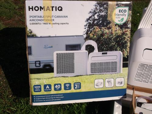 Homatiq CA-5000 caravan / camper split airco 5000btu !! met wifi