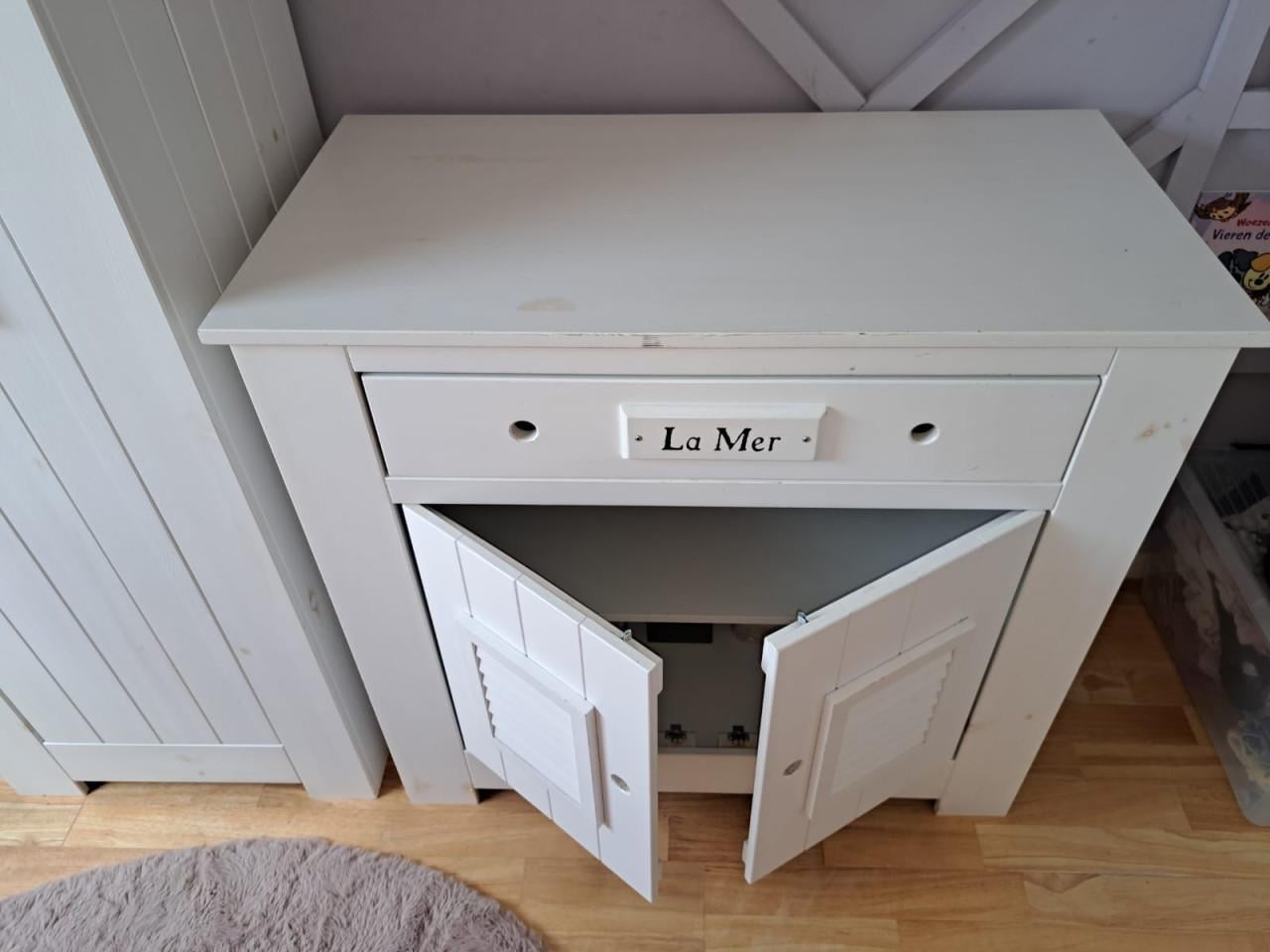 Complete babykamer in sfeervol strandthema