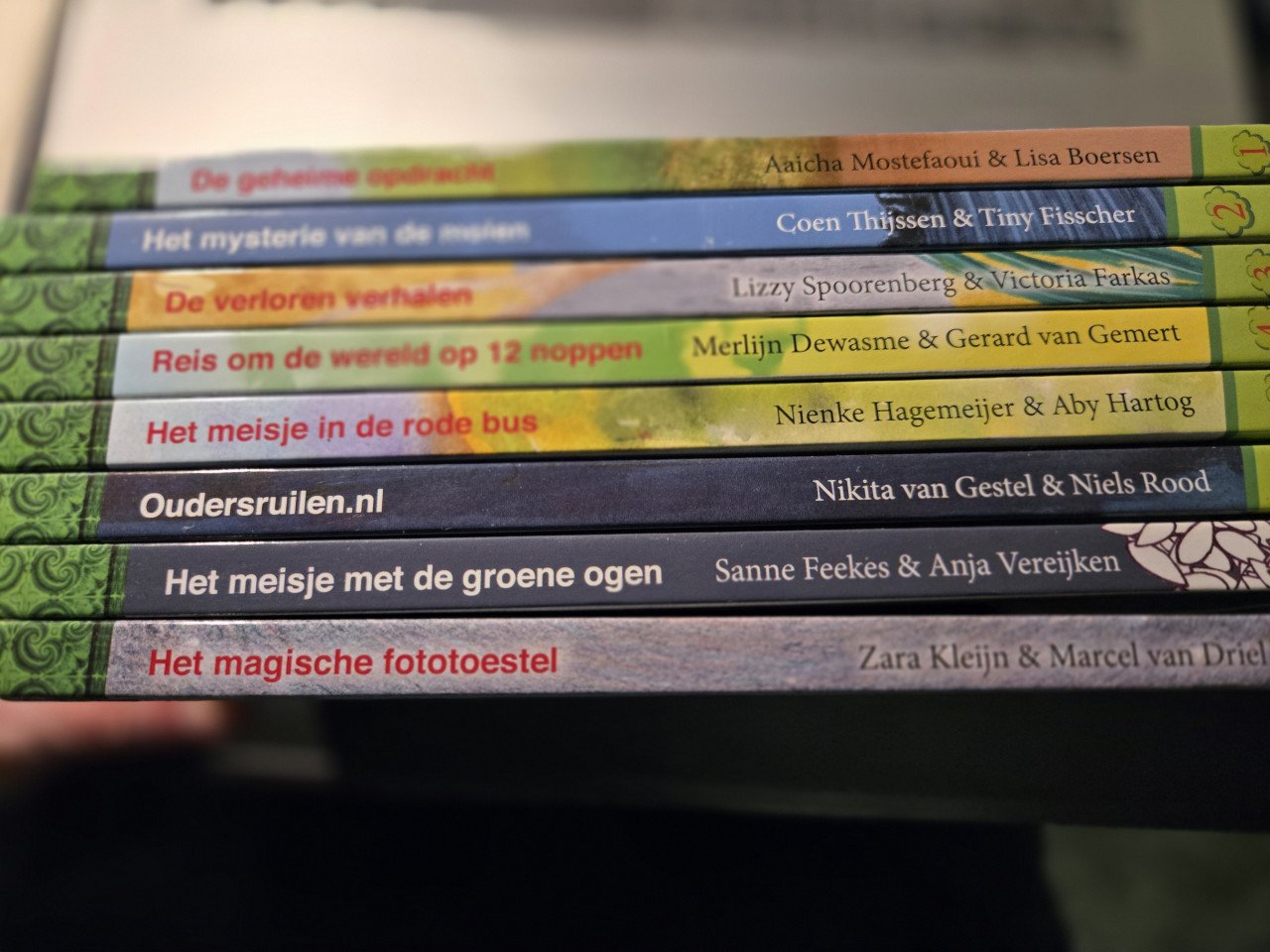 Complete serie van 8 boeken Boekenbakkers 2013 Hardcover Zgan