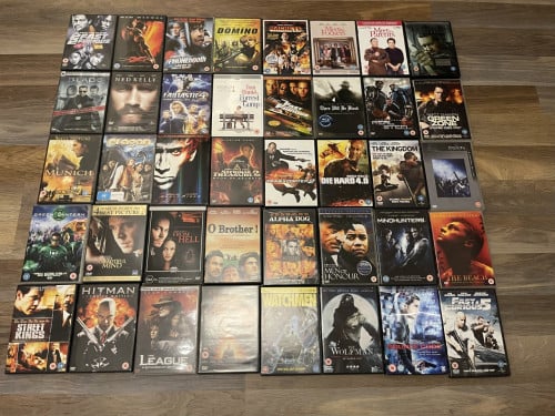 40 DVD’s