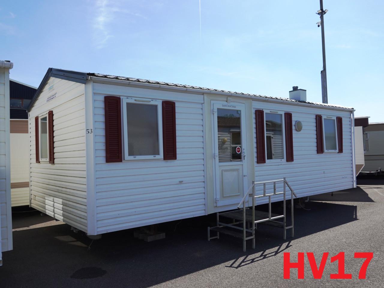 Diverse stacaravans, chalets met middenkamer dubbel glas tot 6 personen