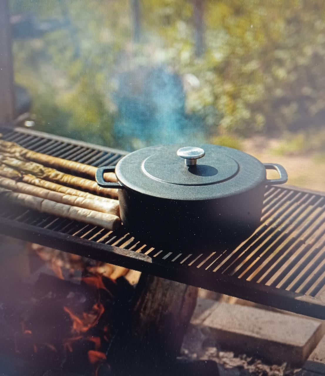 T.k.a. Gietijzeren braadpan 24cm zwart van Combekk