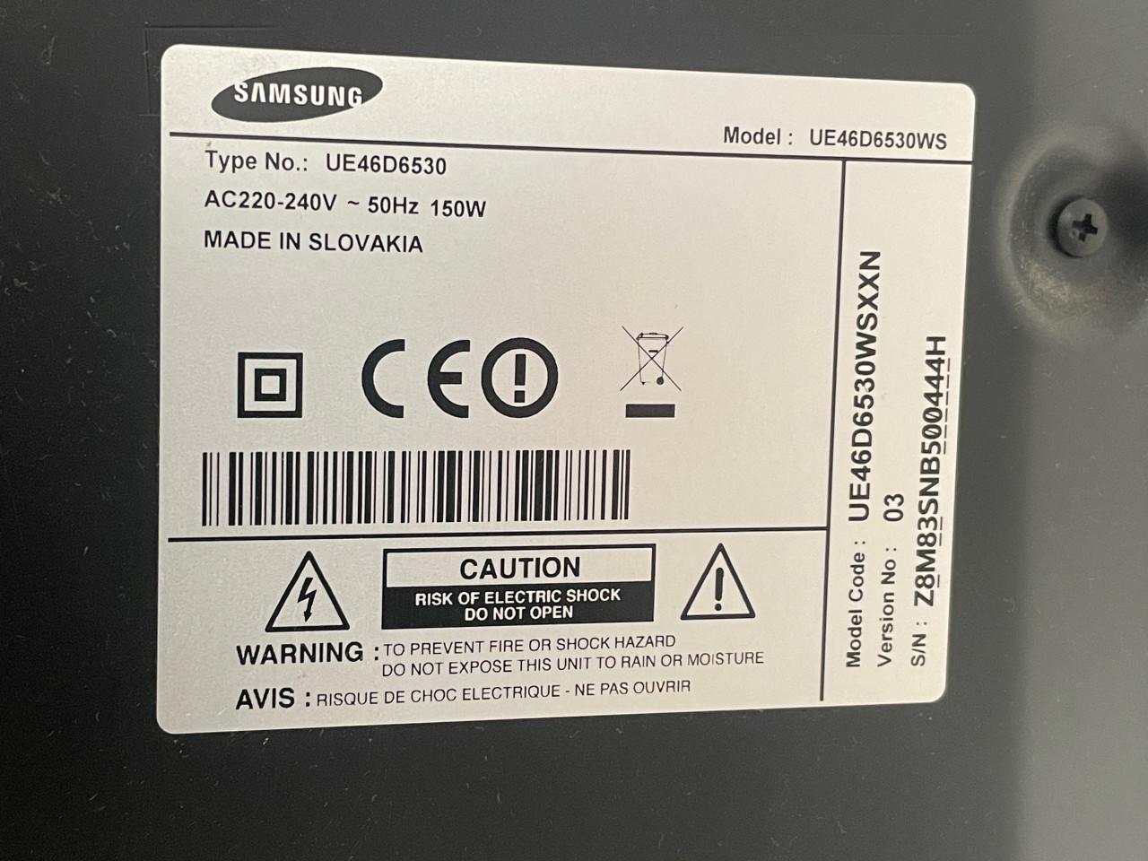 Samsung smart tv 46 inch