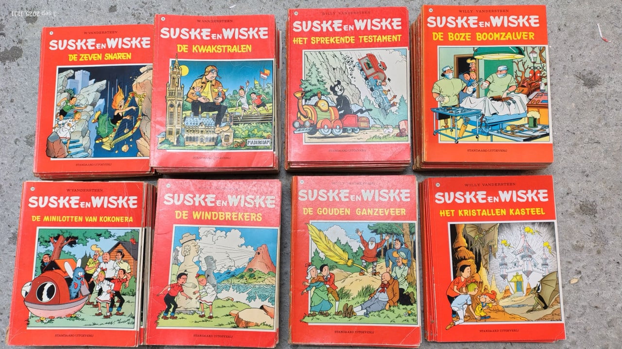Suske en Wiske stripboeken