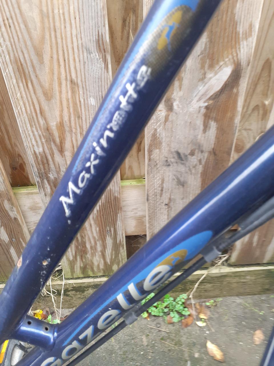Damesfiets FOLDER-fiets GAZELLE 26inch = VERKOCHT