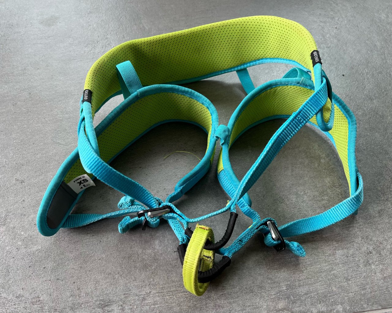 2x Klimgordel kind Edelrid FINN II XS