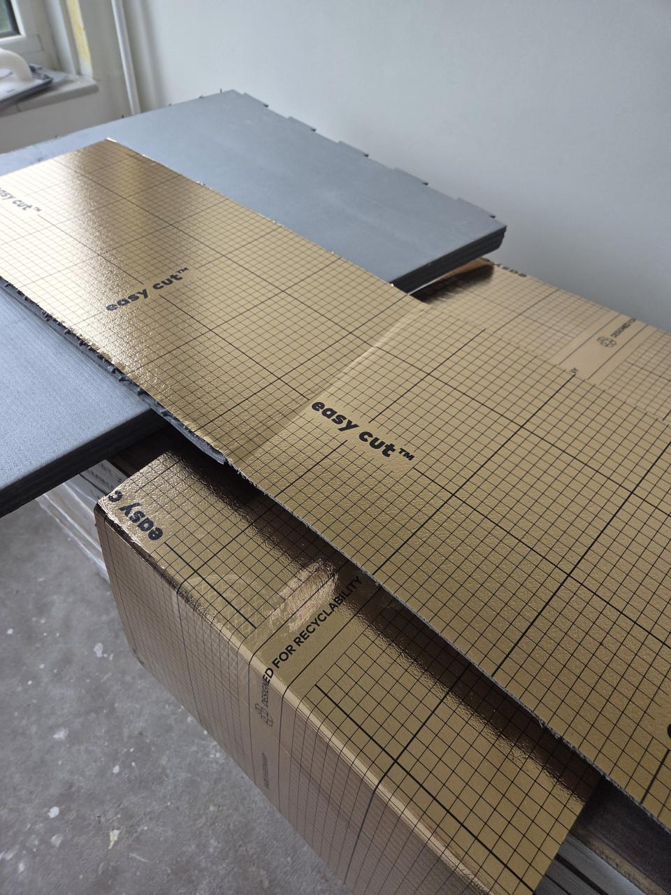 Ondervloer en laminaatknipper