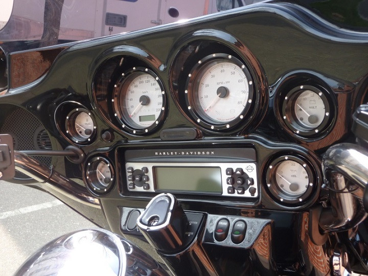 Harley Davidson Cockpit Borstel