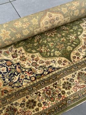 ✨Super Leuk Sfeervol Vintage Vloerkleed Zuiver Scheerwol ✨
