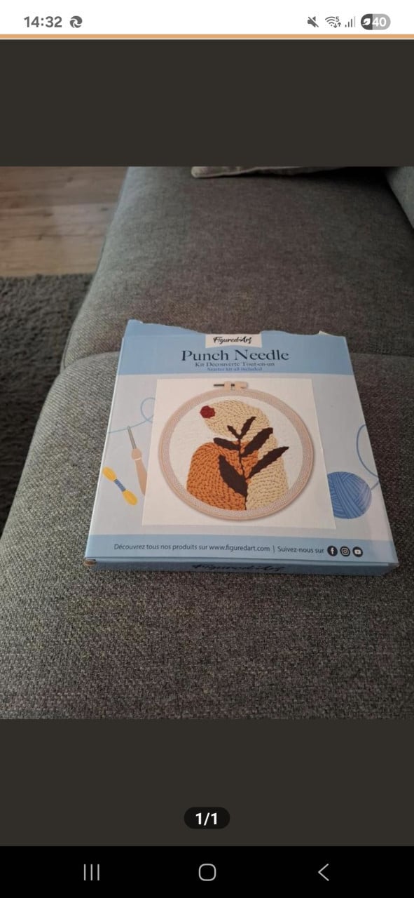 Punch needle Tekoop