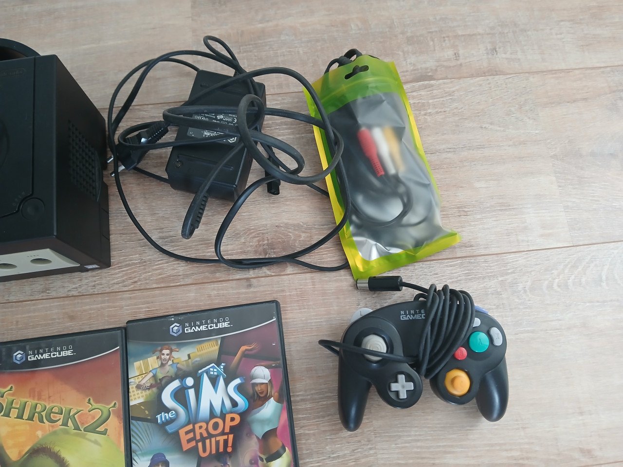 Nintendo gamecube met 3 games