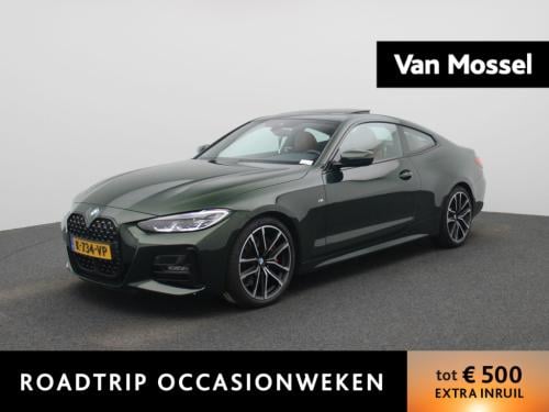 BMW 4 Serie coupé 430i high executive | m-sport | panoramadak | cognac lede