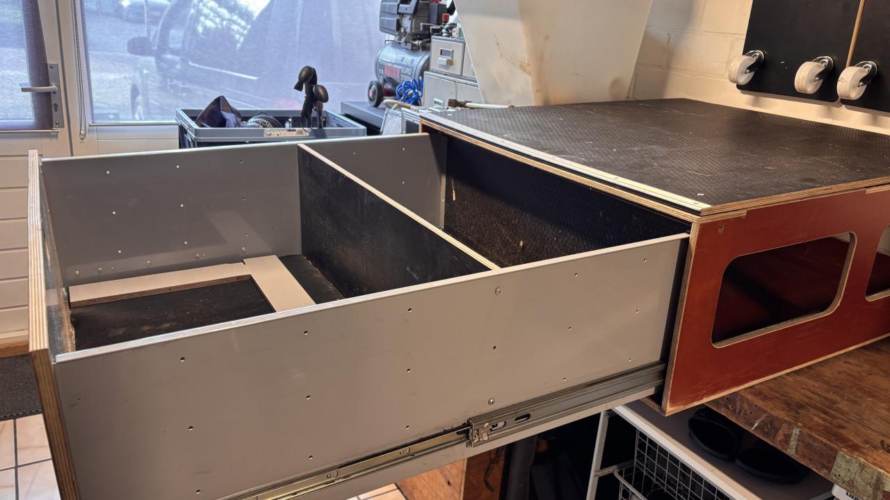 Vloerlade voor zelfbouw camper