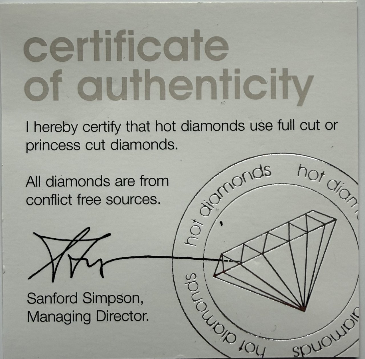 Hot Diamond halsketting