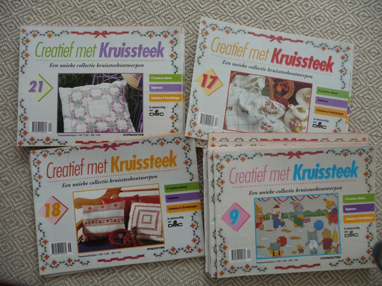 Kruissteken patronen