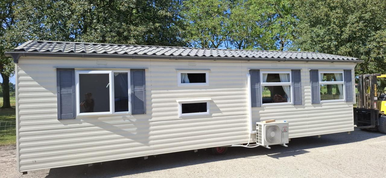 Stacaravan Sunseeker Corfu 950 II D (2012) – Dubbel Glas – Airco