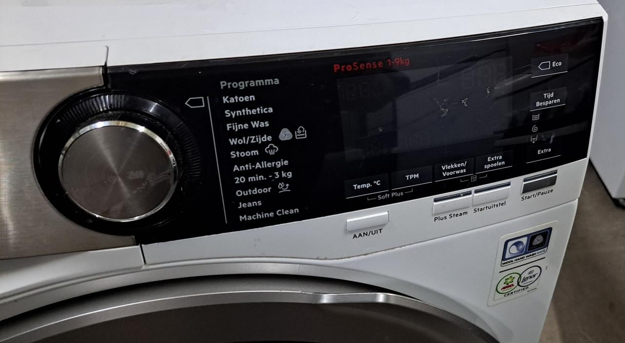 AEG 7000 series wasmachine 9kg ***