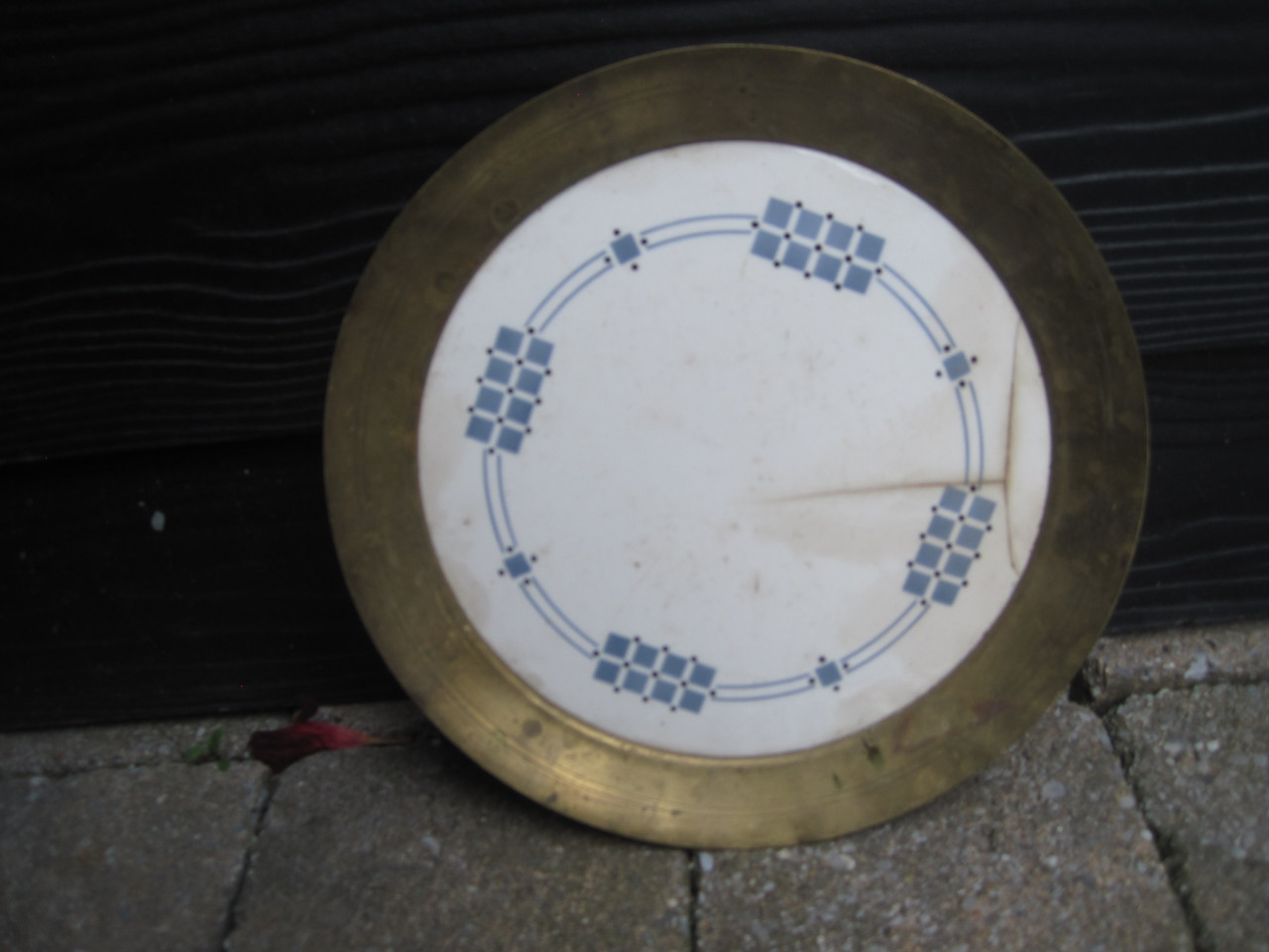 Delftsblauw bord