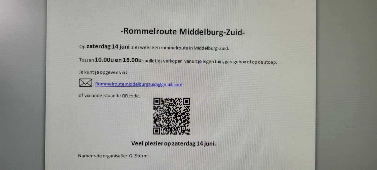 Rommelroute Middelburg Zuid