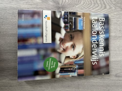 Boek basiskennis taalonderwijs