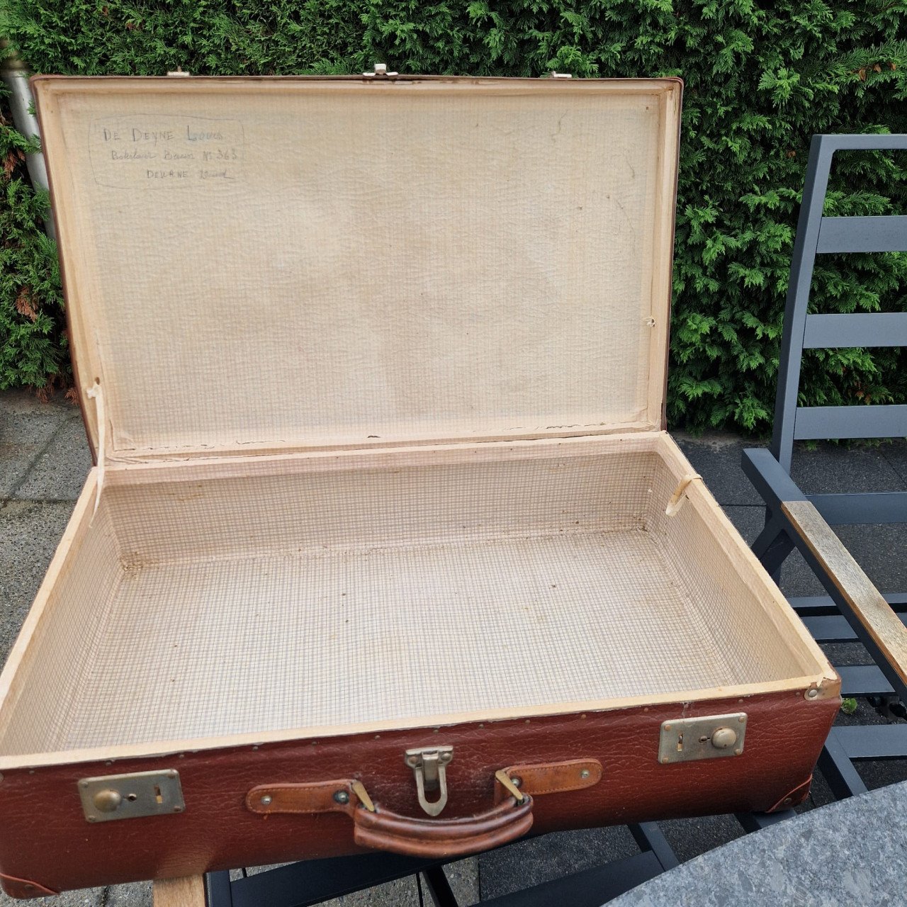 Vintage koffer jaren 50