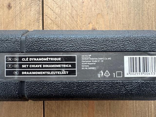 Draaimomentsleutelset