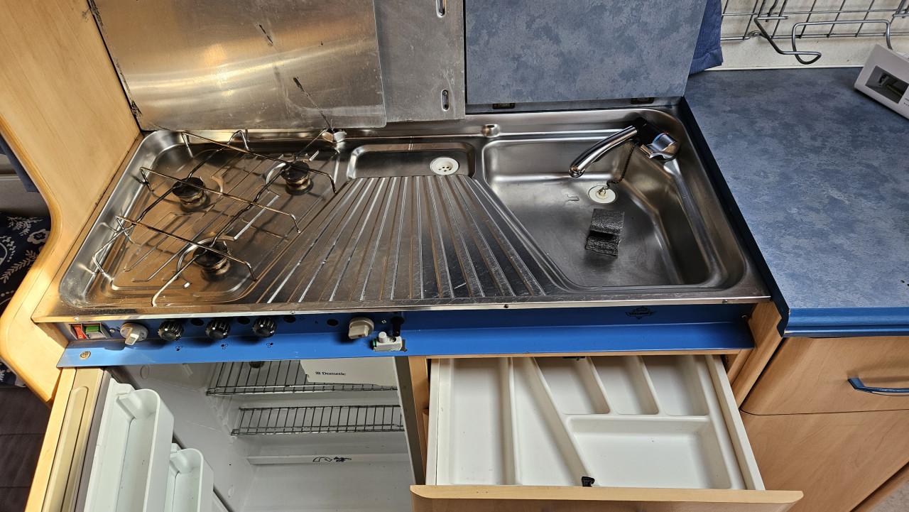 Hobby 440 1998 bj met voortent