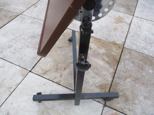 Zgan bed-lees-laptop tafel in hoogte instelbaar kantelbaar en demontabel