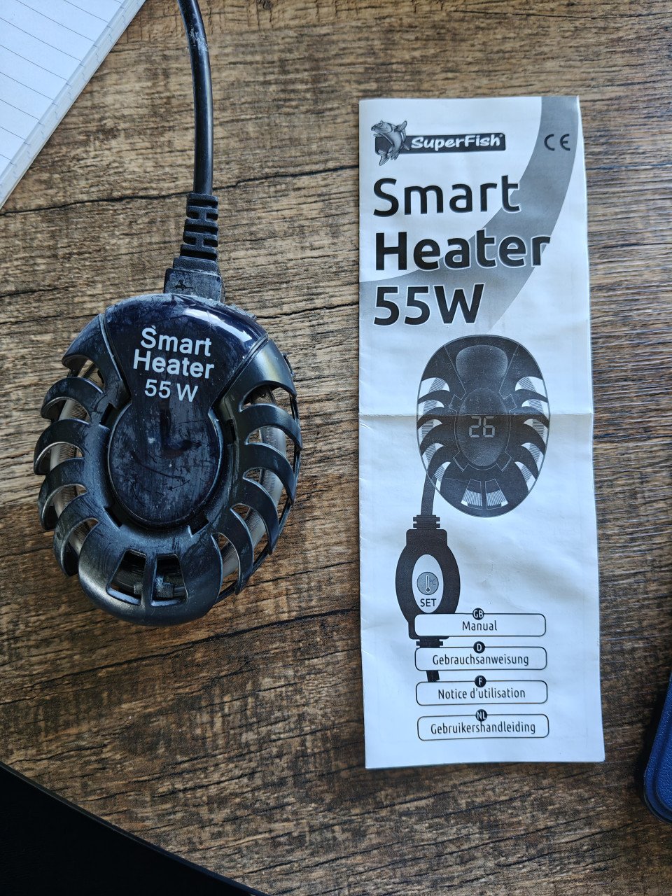Aquarium verwarming 55 watt