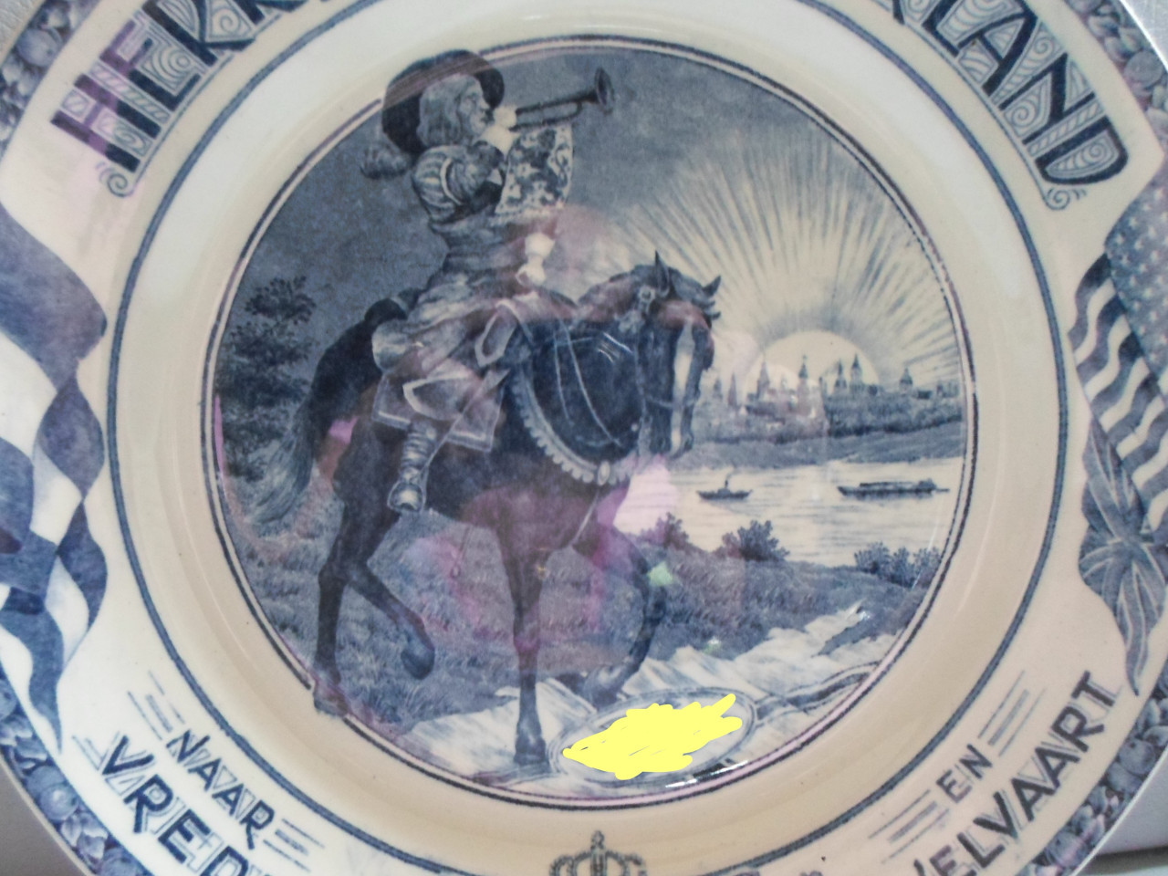 Herrijzend Nederland Bord