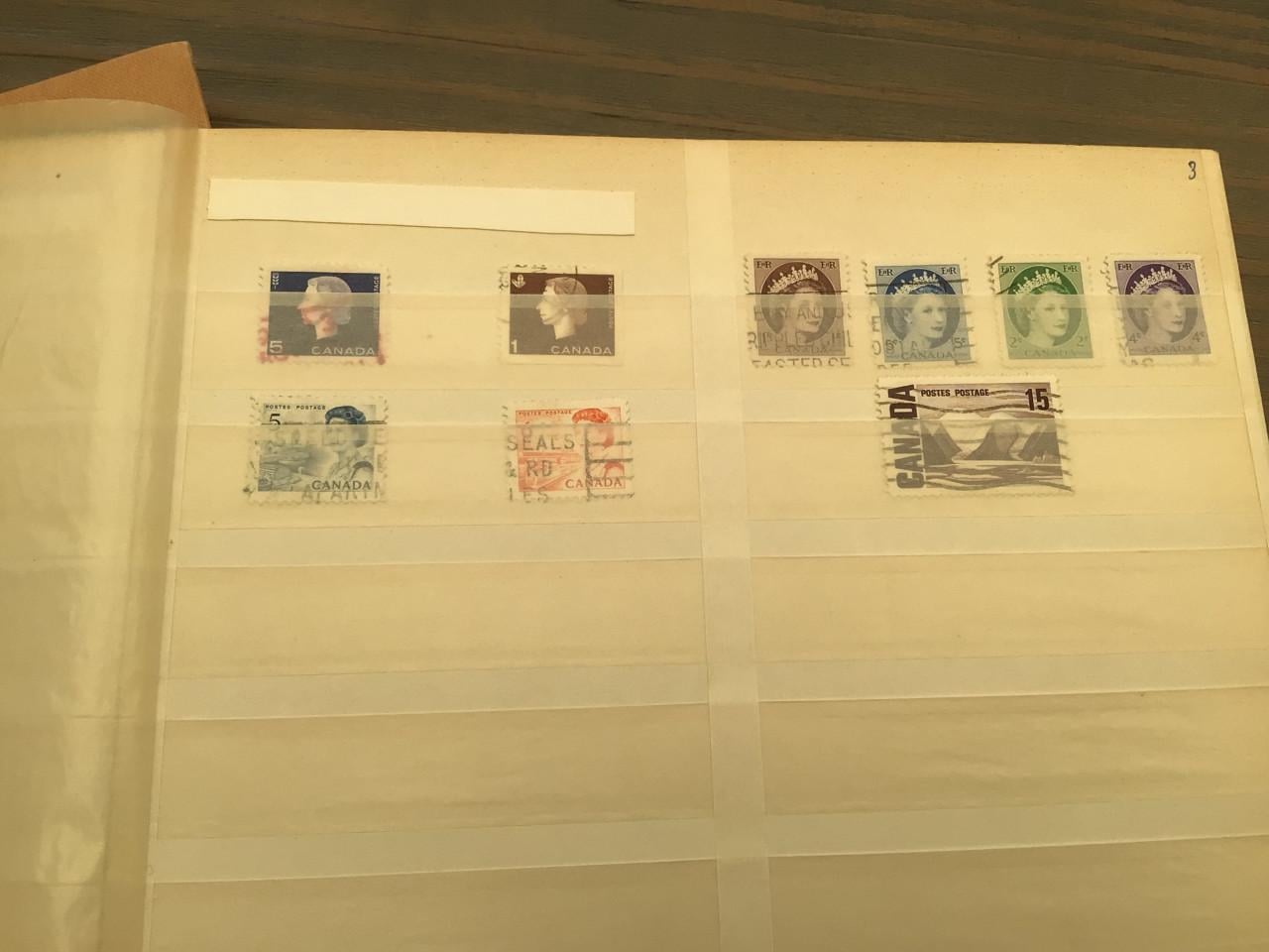 Postzegels uit diverse landen