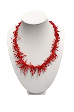 Bloedkoralen collier