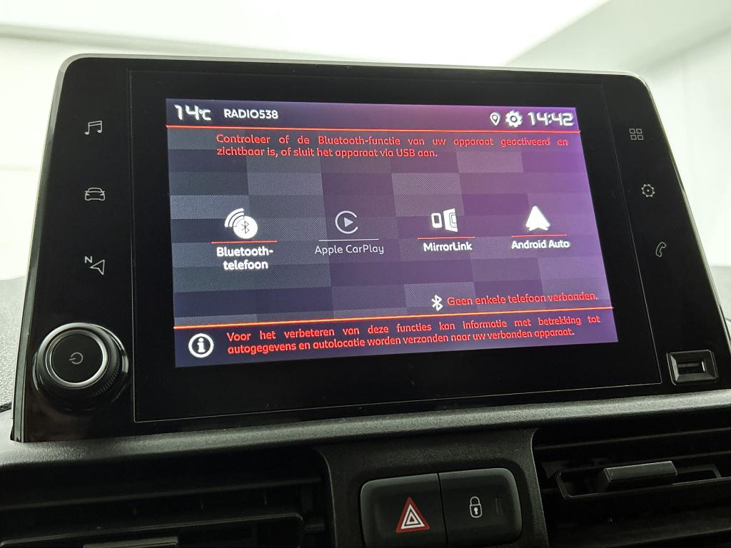 Citroen Berlingo bluehdi 100 pk club | rijklaar | trekhaak | 3 zitplaatsen 