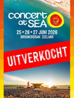3 kaartjes concert at sea te koop incl parkeerkaart