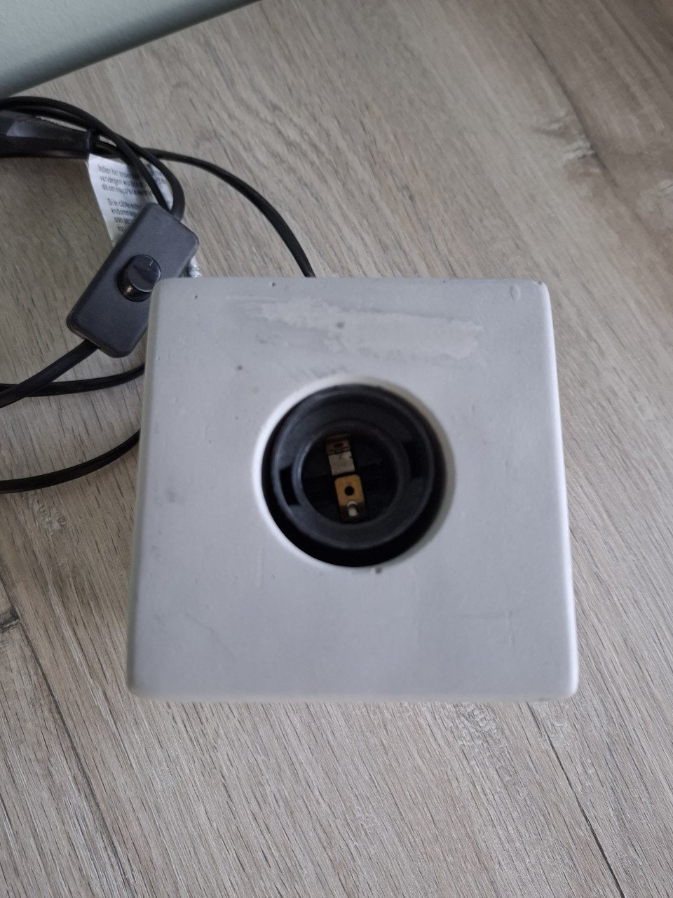 Lampenvoet betonlook